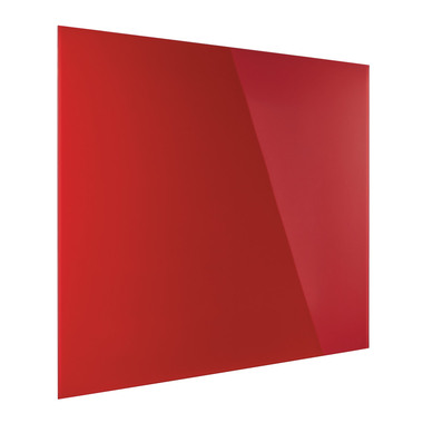MAGNETOPLAN Design-Glasboard 1200x900mm 13404006 rot, magnetisch