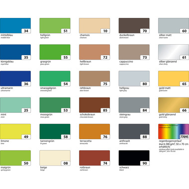 FOLIA Papier Photo A4 614/50 90 300g, noir 50 feuilles