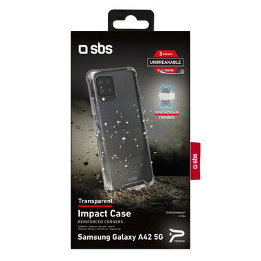 Hardcover mit verstärkten Ecken für Samsung Galaxy A42