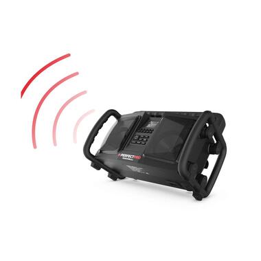 Perfectpro DAB+ Radio ROCKBULL Black