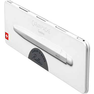 CARAN D'ACHE Roller 849 0.7mm 846.595 grigio, con astuccio met.