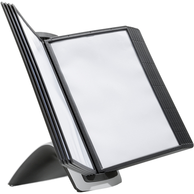 DURABLE Sistema d.present.SHERPA Style 585501 nero, di 10 pannelli A4