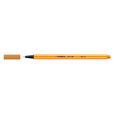 STABILO Fineliner Point 88 0.4mm 88/89 ocker dunkel