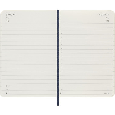 MOLESKINE Agenda Classic Pocket 2027 DSB2012DC2Y27 1T/1S saphir SC 9x14cm