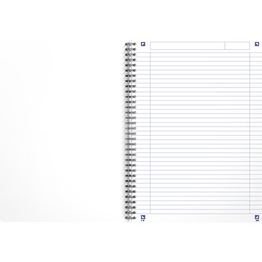 OXFORD Quaderno a spirale My RecUp A4 400166097 ass., rigato 90 fogli