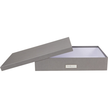BIGSO BOX OF SWEDEN Aufbewahrungsbox Sverker 934154141 grau 43.5x31x8.5cm