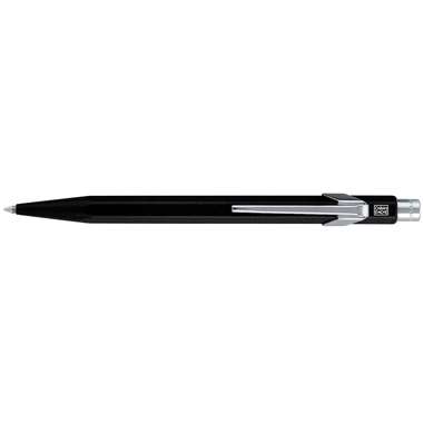 CARAN D'ACHE Stylo à bille 849 Metall 849.009 noir, refill., écriture bleu