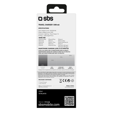 Wall charger for iPhone and iPod