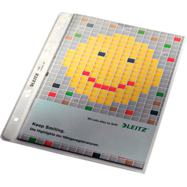 LEITZ Poches PP A5 47250003 grainée 100 pcs.