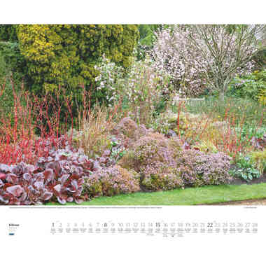 DUMONT Bildkalender 2026 260375 Schöne Gärten ML 52x42.5cm