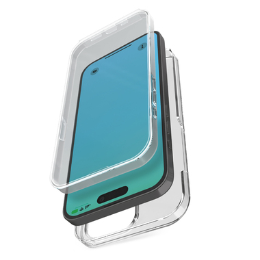 Coque 360° transparente pour iPhone 15 Plus | SBS