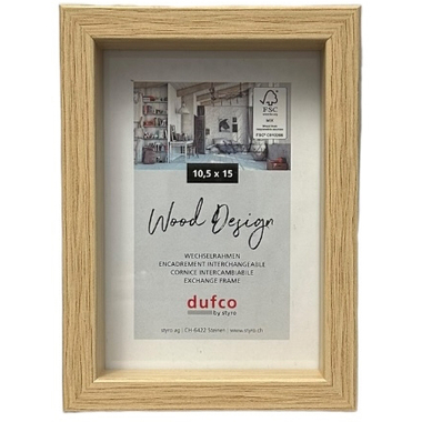 DUFCO Holz-Bilderrahmen 10.5x15cm 1610.80982 Fuji natur