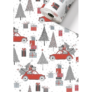 STEWO Geschenkpapier Xander 2522563920 rot 0.5x250m