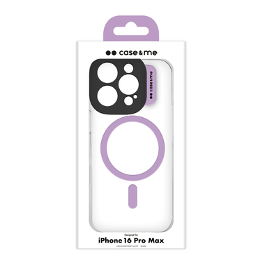 Hülle kompatibel mit MagSafe für iPhone 16 Pro Max | case&me