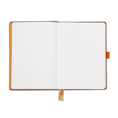 RHODIA Goalbook Carnet A5 118573C Hardcover taupe 240 f.