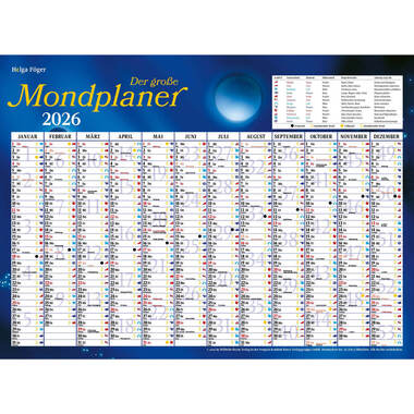 HEYNE Mondleben 2026 9783453239593 1M/1P DE 33x48.5cm