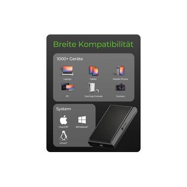 ICY BOX Externes Gehäuse IB-1920M-C42 2.5"