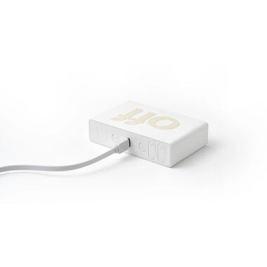 Lexon Digitalwecker Flip Classic Weiss