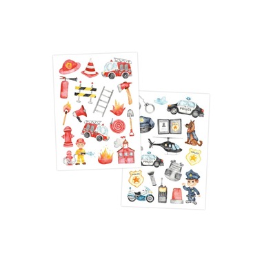 Set di tatuaggi professioni di Papierdrachen