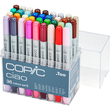 COPIC Marker Ciao 22075365 36er Set E