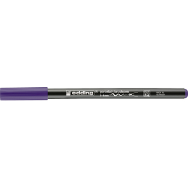 EDDING Porcellana Marker 4207 1-4mm E-4200 viola