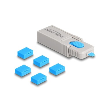 Delock USB Port Blocker Set Typ-A