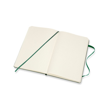 MOLESKINE Taccuino HC L/A5 629094 punti, verde, 240 pagine