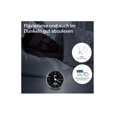 Sveglia digitale ADE 8.1 x 4 cm, nero