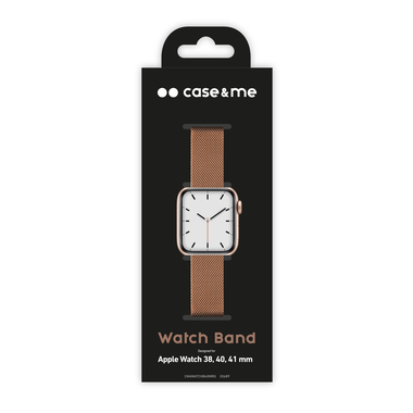 bracelet de remplacement en acier pour Apple Watch 38/40/41 mm | case&me