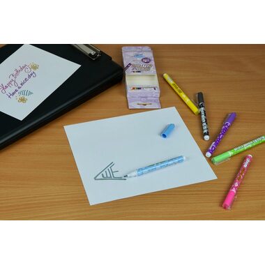 WEDO Marker Gold + Outliner 1-2mm 252700699 Set 6 Stück