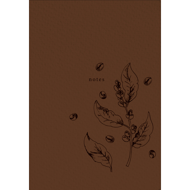 NATUR VERLAG Taccuino crushpaper A5 11013N caffè mono, puntinato