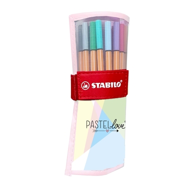 STABILO Rollerset Point 88 8825-09-01CH Pastellove 25 pcs.