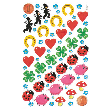 Z-DESIGN Sticker Creative 4413 Lucky charm 102 pcs/3 feuilles