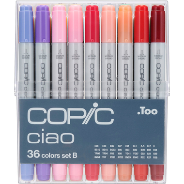 COPIC Marker Ciao 22075362 36er Set B