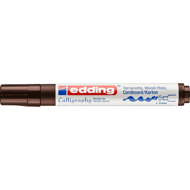 EDDING Permanent Marker 1455 1-5mm 1455-18 dunkelbraun