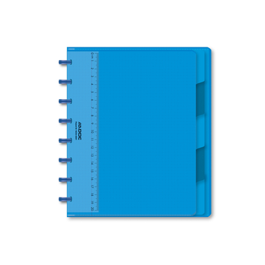 ADOC Quaderno Pap-Ex A5 3044.204 quadrettato blu