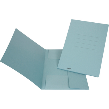 BIELLA Dossier-chemise Jura Folio 17070005U bleu, 3 rabats 200 flls.