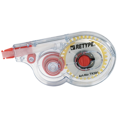 RETYPE Correction Tape TK582-11 Retype 5mmx8m weiss