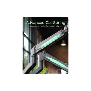 ICY BOX Tischhalterung bis 9 kg – Silber