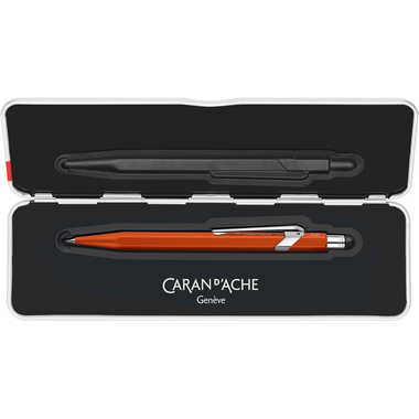CARAN D'ACHE Porta-ricarica 849 Colormat-X 844.776 arancione, Slimpack