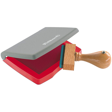 PELIKAN Tampon encreur rouge 337725 No. 3 7x5cm