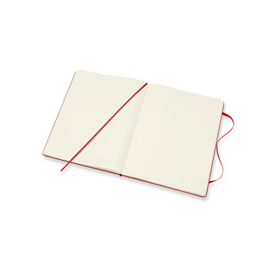 MOLESKINE Notizbuch XL 855105 Blanko,Hardcover,Scharlach