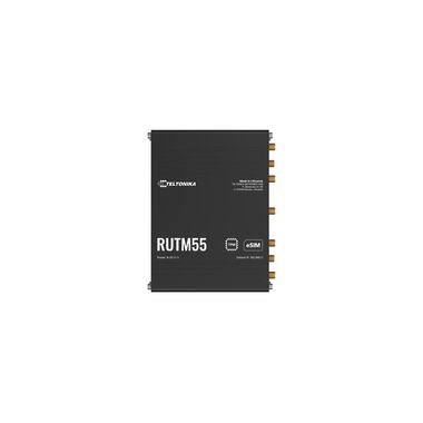 Teltonika 5G industrial router RUTM55 dual SIM, eSIM
