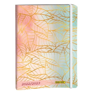 ONLINE Creative Diary 7395 Golden Leaves
