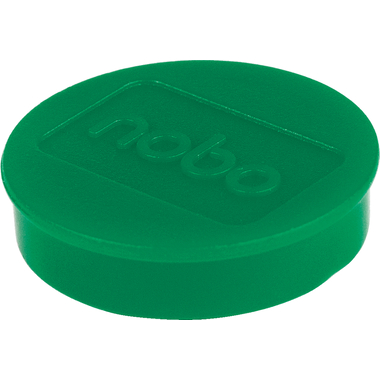 NOBO Magnet rund 32mm 1915303 grün 10 Stück