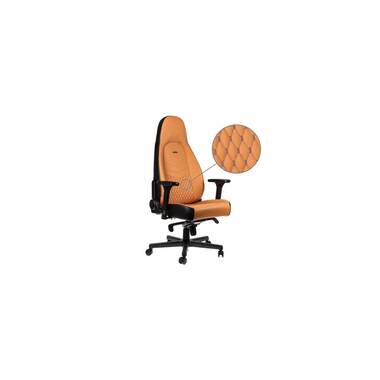 noblechairs Gaming-Stuhl ICON Echtleder Cognac