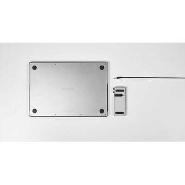 LMP Dockingstation USB-C Compact Dock 2 Argento