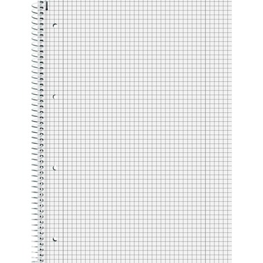 BRUNNEN Collegeblock Premium A4 106732895 5mm kariert ass. 80 Blatt