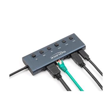 Delock Docking Station USB Type-C 4K HDMI / USB / LAN / PD 3.0 90 W