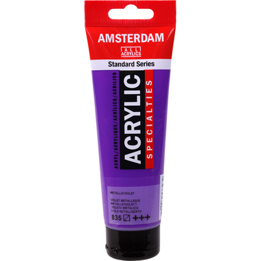 AMSTERDAM Acrylfarbe 120ml 17098352 metallic violett 835